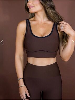 Salt Project Pipped Ribbed Bra